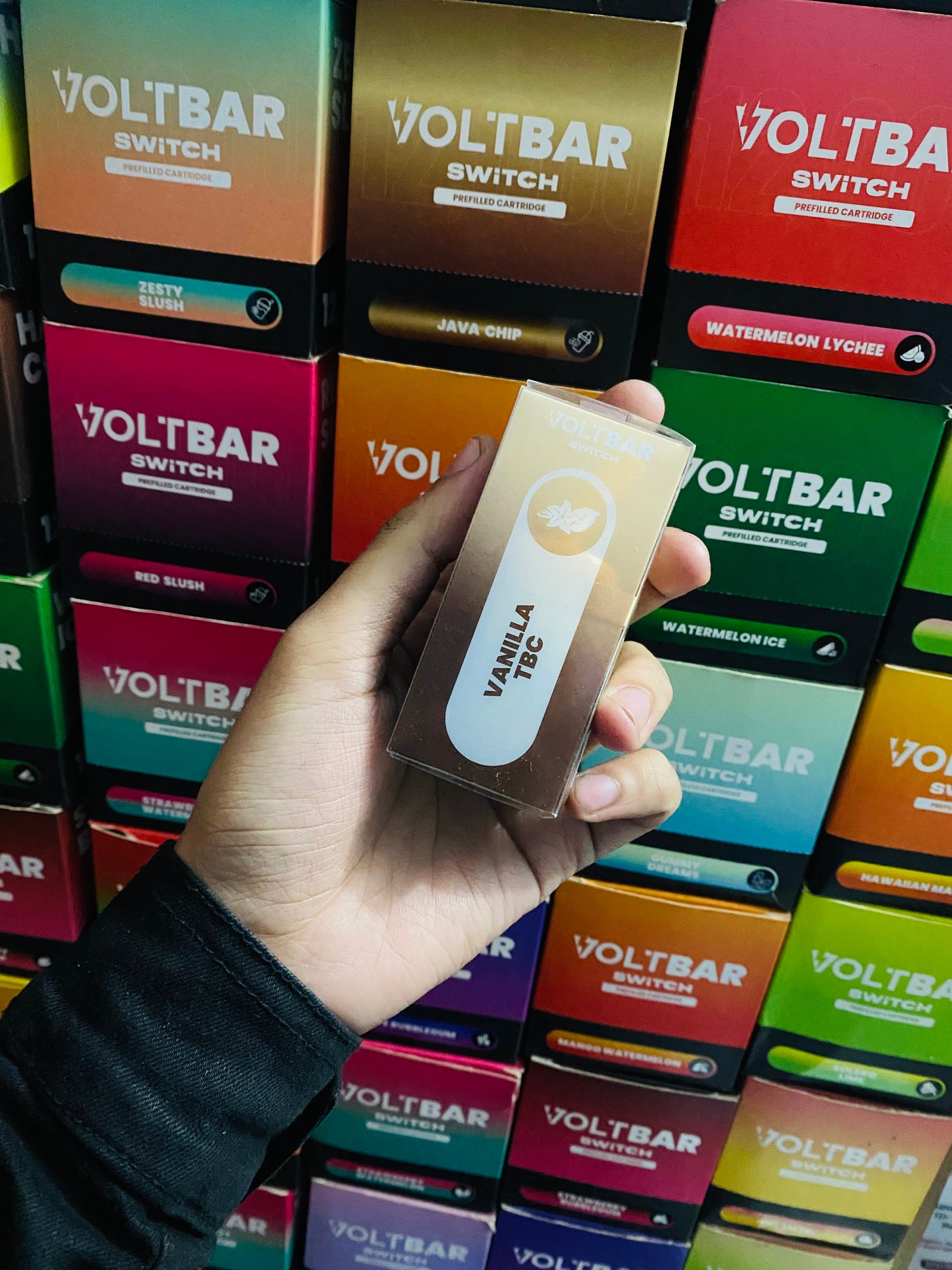 VOLTBAR SWITCH 12,000 PUFFS CARTIDGE VANILLA TBC