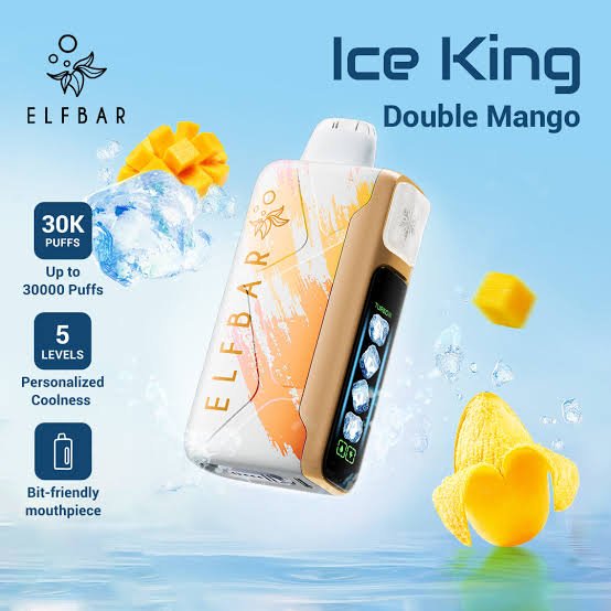 ELFBAR ICE KING 30,000 PUFFS DOUBLE MANGO