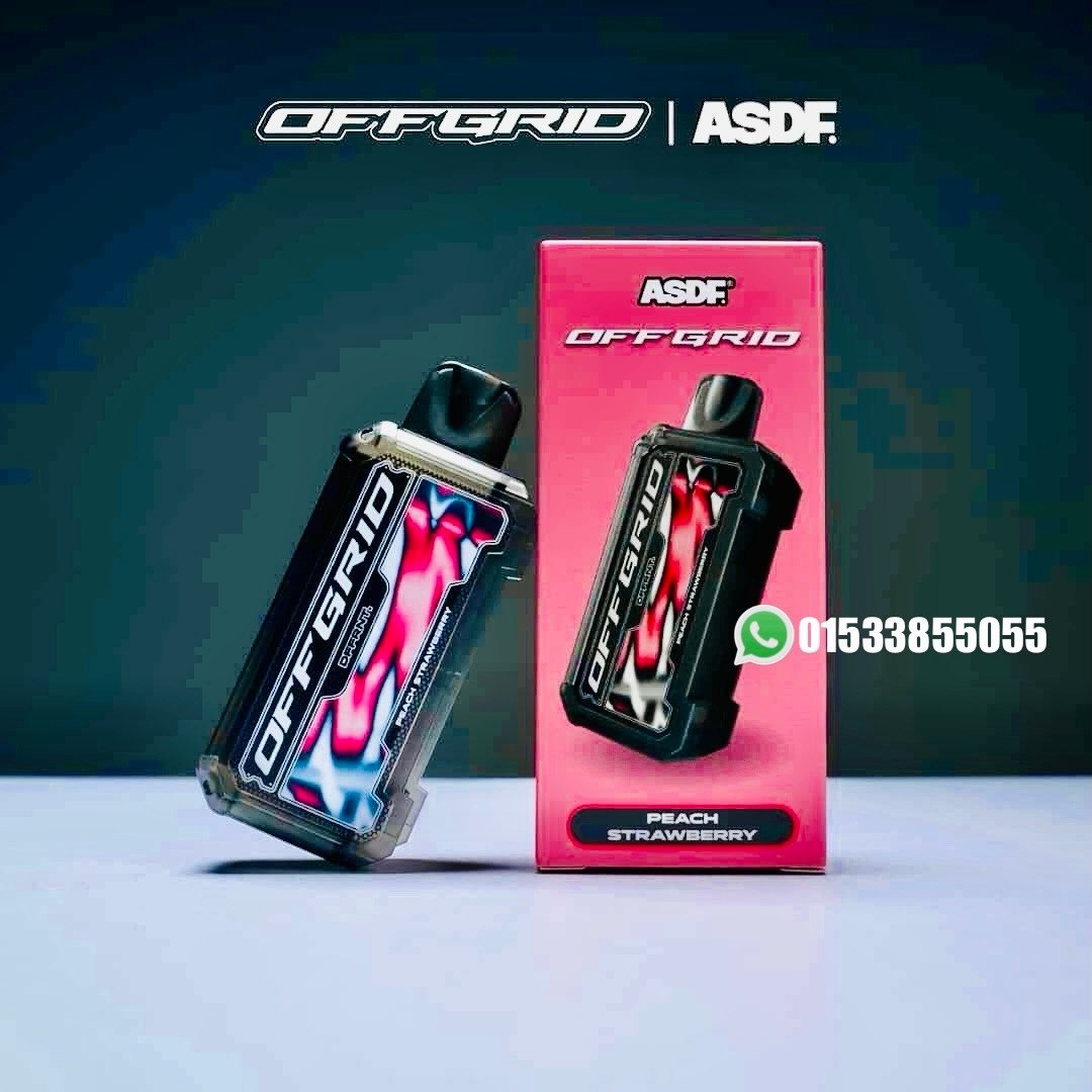 ASDF VAPETAPE OFFGRID /UNPLUG CARTIDGE STRAWBERRY  PEACH